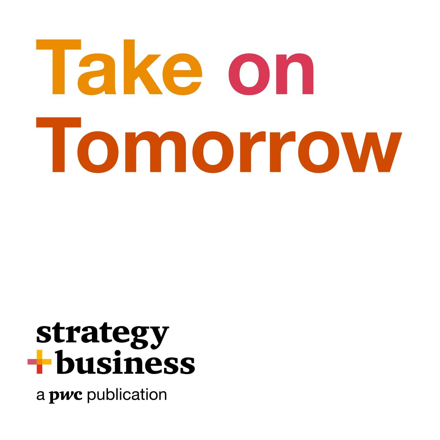 Take on Tomorrow podcast cover