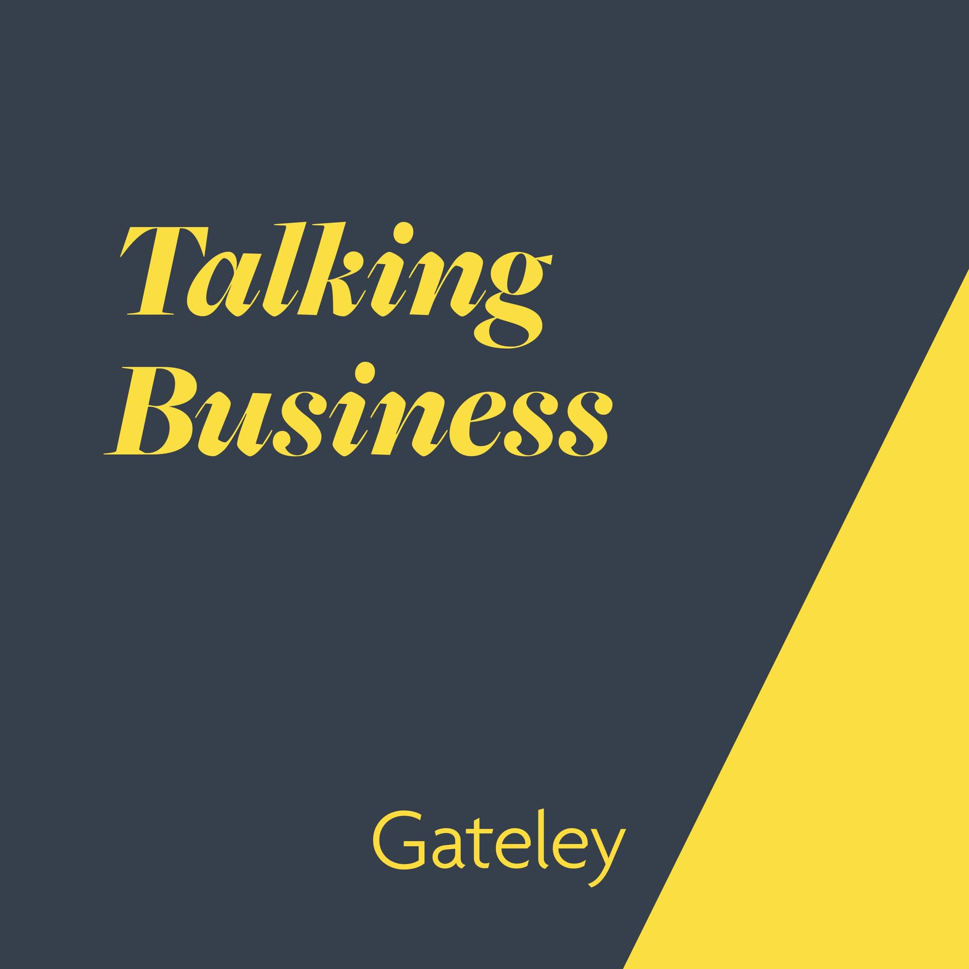 Talking Business podcast cover